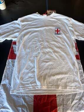 England Flag T-Shirt Pride of England Graphic Tee